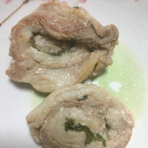 串焼き屋さん風☆豚バラしそ巻き